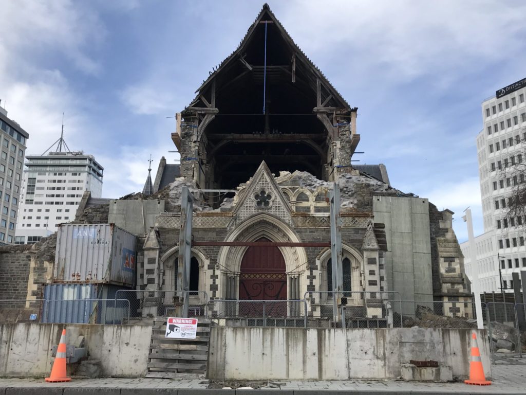 christchurch ruins