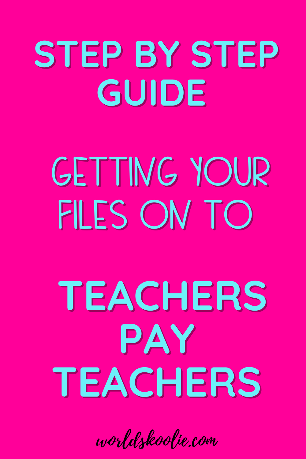 Steps For Getting Resources Uploaded To Sell On Teachers Pay Teachers